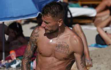 Ciro Immobile snimljen je na obiteljskom odmoru na Ibizi