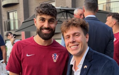 Roko Blažević nastupio je pred hrvatskom nogometnom reprezentacijom