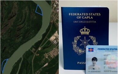 FOTO Grupa mladih osnovala novu "državu" između Hrvatske i Srbije: Ima svoje putovnice, zastavu, registracije...
