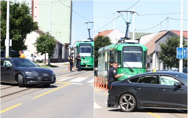 Prometna nesreća u Osijeku: Sudarili se automobil i tramvaj