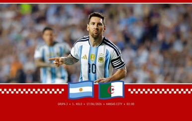 UŽIVO ARGENTINA - ALŽIR: Sudar svjetskih prvaka i afričkog velikana u Kansasu