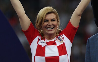 Kolinda Grabar-Kitarović poslala poruku vatrenima uoči utakmice s Engleskom
