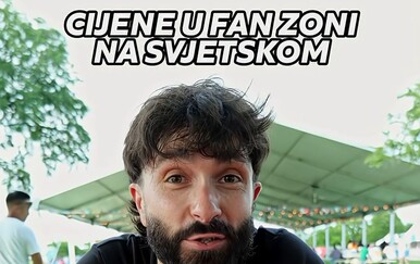 Hrvat pokazao cijene piva na Svjetskom prvenstvu: "Preskupo, rođo moj"