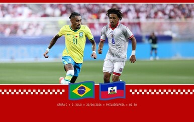 UŽIVO Brazil - Haiti: David protiv Golijata, ali ne treba ih podcijeniti