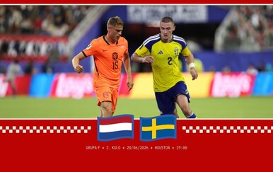 UŽIVO NIZOZEMSKA - ŠVEDSKA Europski duel s golovima u najavi