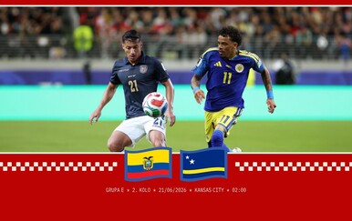 UŽIVO EKVADOR - CURAÇAO: Eliminacijski okršaj skupine E