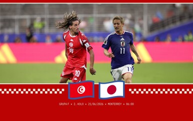 UŽIVO TUNIS - JAPAN: Autor najvećeg šoka prošlog SP-a debitira protiv opasnih Japanaca