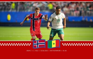 UŽIVO NORVEŠKA - SENEGAL: Jako zanimljiva utakmica u francuskoj skupini
