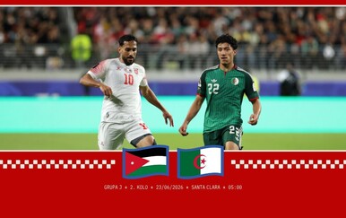 UŽIVO JORDAN - ALŽIR: Utakmica drugog kola u argentinskoj grupi