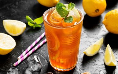 Ledeni čaj s granitom od limuna recept