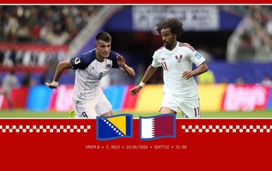 BIH - KATAR: Sve ili ništa ogled u Seattleu, susjedi love nokaut-fazu SP-a