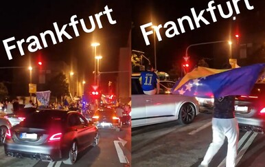 Svijet obilaze snimke iz Frankfurta, pogledajte kako su Bosanci slavili pobjedu na SP