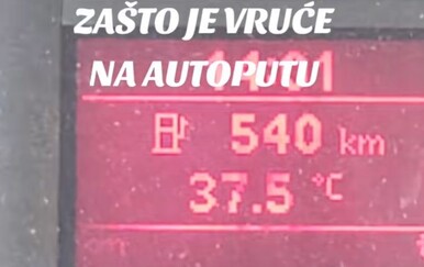 Vozač objasnio zašto je na našim autocestama tako vruće, otkriće oduševilo gledatelje