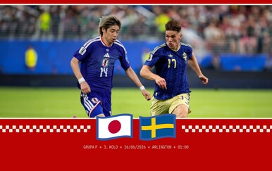 JAPAN - ŠVEDSKA: Sve je otvoreno u skupini F, Šveđani očajni za rezultatom