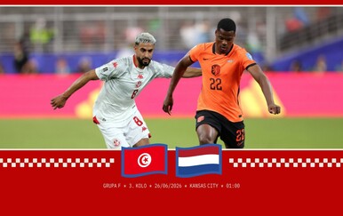 TUNIS - NIZOZEMSKA: Oranje ne smije podići nogu s gasa