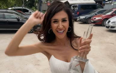 Ana Rucner primila je Zlatnu plaketu za Ličnost godine