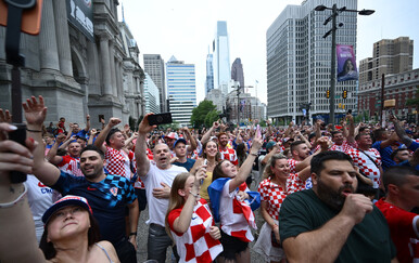 Atmosfera na ulicama Philadelphije uoči utakmice Hrvatska - Gana