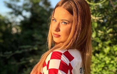 Taisha Drpić ukrala pažnju uoči utakmice Hrvatske i Gane: Kći Nives Celzijus pokazala navijački outfit