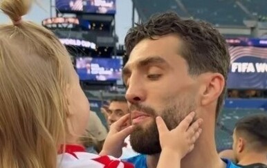 Mateo Kovačić i kćerkica ukrali svu pozornost