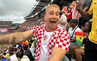 Pogledajte što se dogodilo na tribinama prije pogotka protiv Gane, Hrvatska ima svojeg šamana