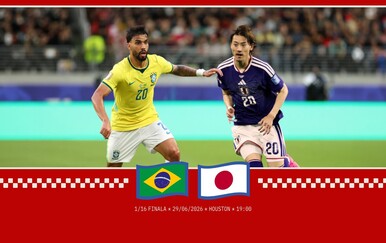 UŽIVO BRAZIL - JAPAN: Prvi veliki okršaj za osminu finala, Japanci žele povijesni skalp
