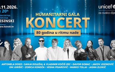 80 godina djelovanja UNICEF obilježava humanitarnim koncertom u Lisinskom