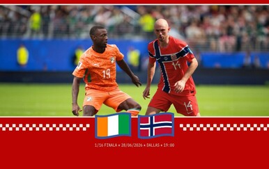 UŽIVO OBALA BJELOKOSTI - NORVEŠKA: Pobjednik utakmice ide na Brazil