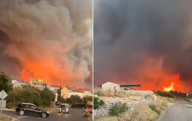 Nevrijeme u Dalmaciji: Pala tuča veličine oraha, gori na više lokacija
