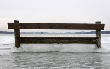 Zaleđeno jezero, ilustracija (Foto: AFP)