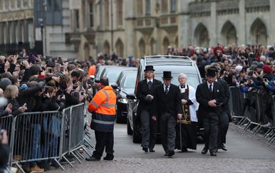 Pogreb Stephena Hawkinga (Foto: AFP)
