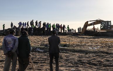 Pad zrakoplova, Etiopija (Foto: Michael TEWELDE / AFP)