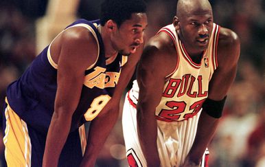 Kobe Bryant i Michael Jordan (Foto: AFP)