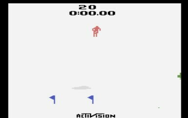Videoigra Atari Skiing