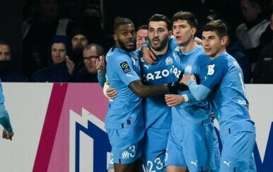 Slavlje igrača Marseillea