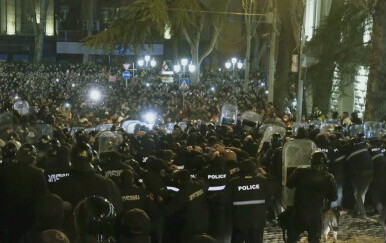Prosvjed u Gruziji