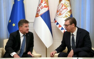 Miroslav Lajčak i Aleksandar Vučić