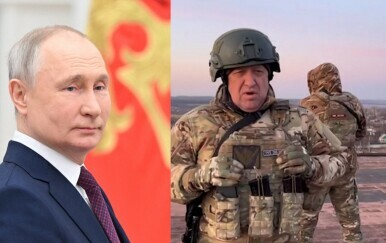 Vladimir Putin i Jevgenij Prigožin