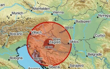 Potres u blizini Zagreba