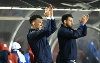 Ivan Perišić na klupi Hajduka