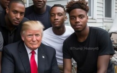 Deepfake fotografija Donalda Trumpa