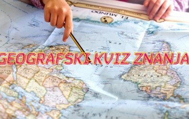 Karta svijeta i Geografski kviz znanja