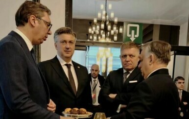 Vučić, Plenković i Orban u Bruxellesu