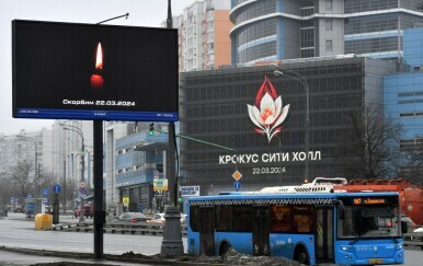 Dan nakon terorističkog napada u Moskvi u Rusiji je dan žalosti