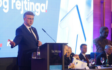 Predsjednik HDZ-a Andrej Plenković na predstavljanju izbornog programa - 2