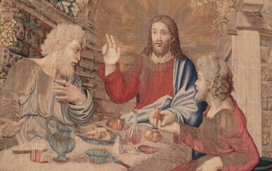 Isus Krist s dvojicom učenika