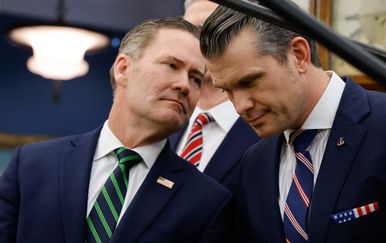 Američki savjetnik za nacionalnu sigurnost Mike Waltz i ministar obrane Pete Hegseth