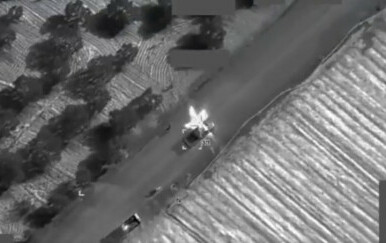 Udar američke AGM-114R9X Hellfire rakete u Siriji