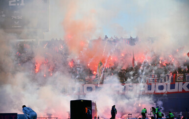 Torcida na Maksimiru