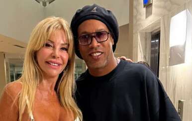 Ronaldinho i Graciela Alfano