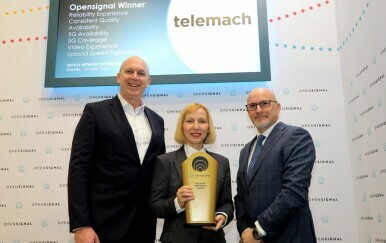 Adrian Ježina i Danijela Bistrički Morović s Charlesom Rutsteinom, CEO-om Opensignala